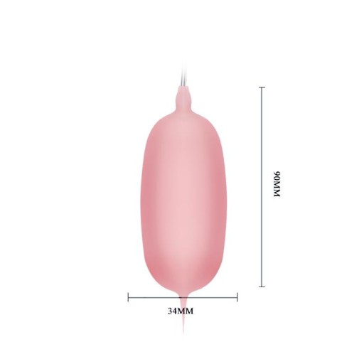 Cyberskin vajíčko vibračné vaginálne sex 5cm