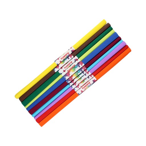 Krčený hodvábny papier mix/B Happy Color