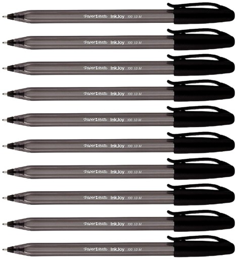 Paper-Mate Inkjoy Black pero 10 kusov