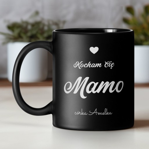 Darček ku Dňu matiek, keramický hrnček s menom pre mamu, prispôsobený