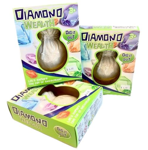 KRYŠTÁLOVÁ BAŇA, KAMEŇ, DIAMANTOVÉ VÝKOPY