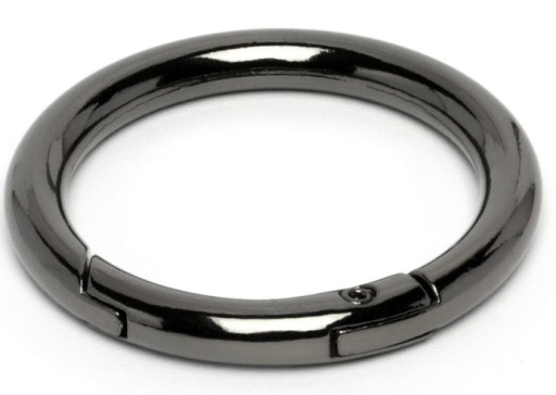 Otváracie krúžky na 30 mm popruhové tašky