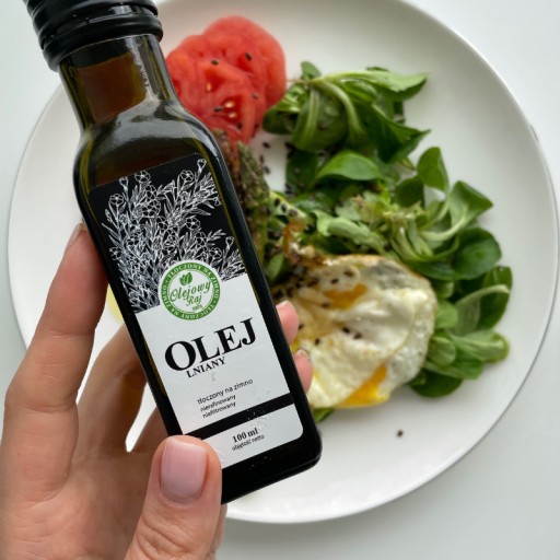 Za studena lisovaný ľanový olej Olejowy Raj 100 ml