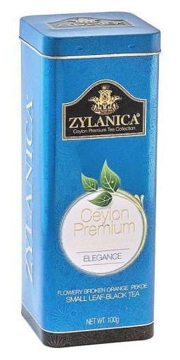 ZYLANICA ČIERNY ČAJ BATIKOVÁ KONZERVA ELEGANCE 100G