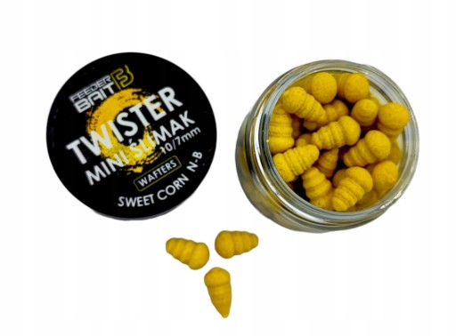 Twister Mini Slimák Feeder Návnada JAHODOVÁ RYBA