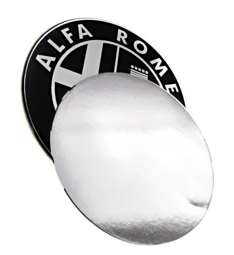Silikónové emblémy odznaky 50 mm pre Alfa Romeo