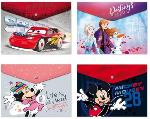 SÚBOR A4 PRE DETI, OBÁLKA S DISNEY VZOROM