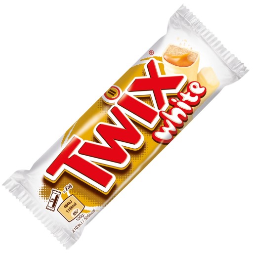 Twix White Tyčinky Biela čokoláda Nemecko 5x46g