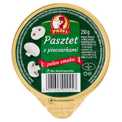 Profi paštéta s hubami 250 g