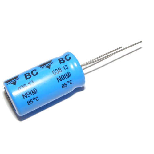 Elektrolytický kondenzátor 2200uF 25V 13x25mm Raster 5mm x2