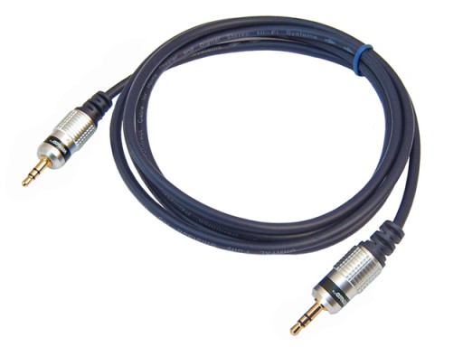 JACK kábel 3,5mm 3P TRS stereo zástrčka-zástrčka VITALCO 1m