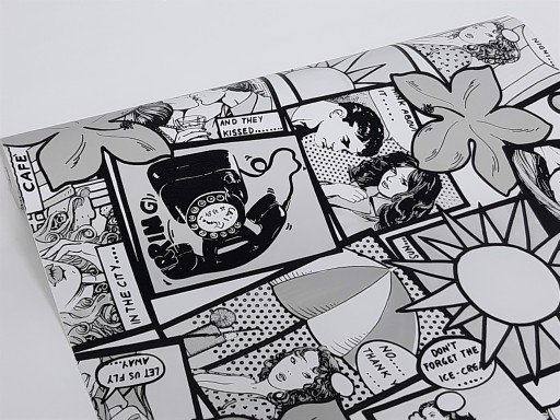 Dekoratívna nábytková dyha Comix 45 cm