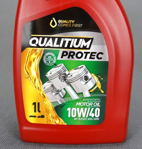 POLOSYNTETICKÝ OLEJ QUALITIUM PROTEC 10W40 A3B3 1L