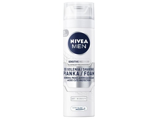 NIVEA MEN Sensitive Recovery regeneračná pena na holenie 200 ml