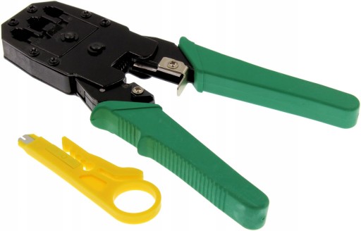 Krimpovací nástroj, odstraňovač izolácie na káble 4/6/8P s nožom RJ45 RJ11