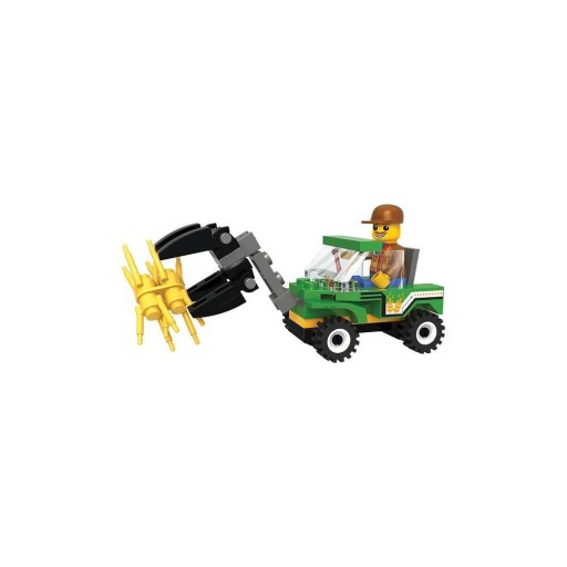 Klocki Blocki MyFarm Sachet - Traktor na slamu