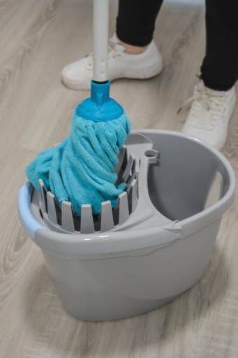 Hrot YORK MOP, pažba z mikrovlákna CLASSIC sukňa + skladacia palica 120cm