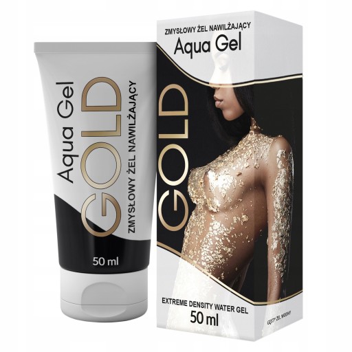Efektívny hustý gélový lubrikant na sex 50 ml zlatá