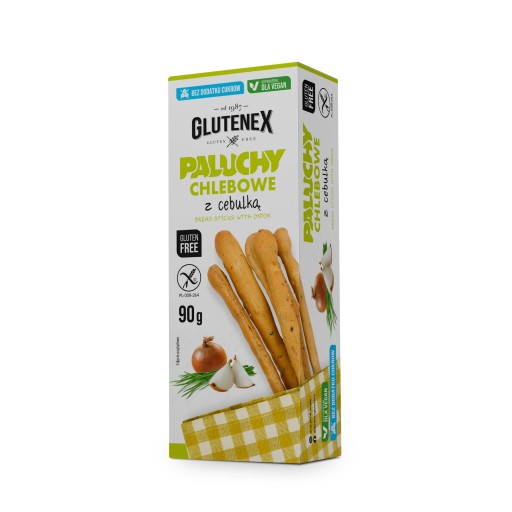 Tyčinky s cibuľou bez pridaných cukrov 90g Glutenex