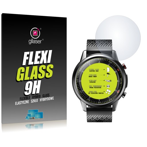 Hybridné sklo Glaser FlexiGlass 9H pre hodinky Kardiowatch WF800 Watchmark