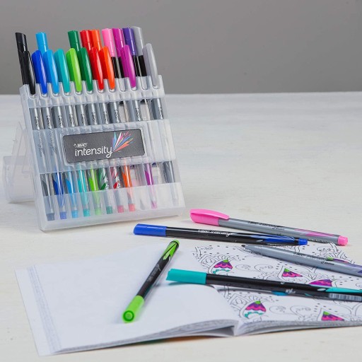 BIC INTENZITA STREDNÁ ČIERNA VODA PRECÍZNE KONCOVÉ PERO