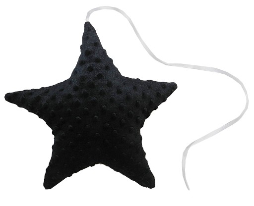 MINKY STAR / prívesok, vankúš 27cm Belbi