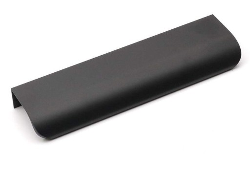 hranová úchytka 150mm MATTE BLACK MODERN nábytková úchytka