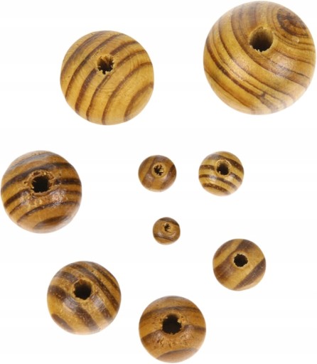 Drevené korálky PINE Macrame Angels 6mm 50 ks
