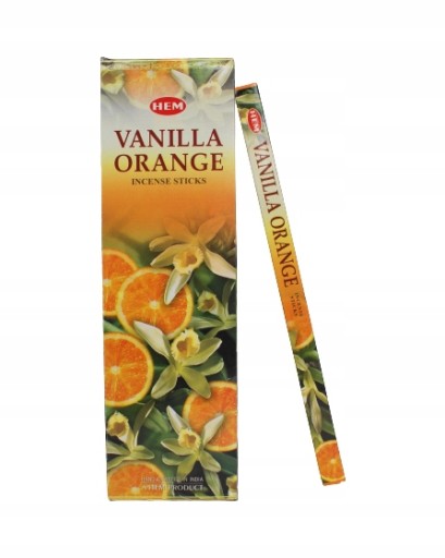 Indické vonné tyčinky Vanilla-Orange, HEM