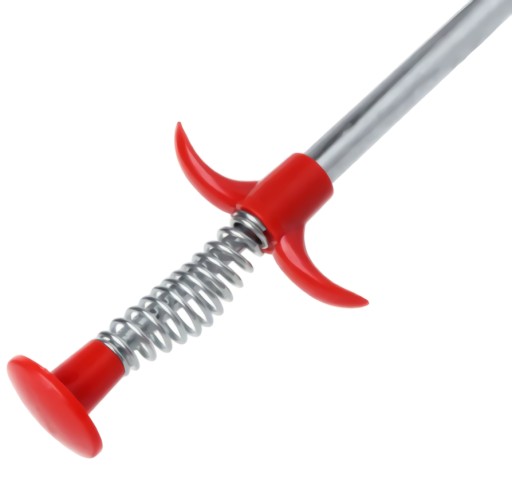 PRUŽINOVÝ FLEXIBILNÝ UCHOVÁVAČ PRE SKRUTKY A ZÁCHRANY ODVODNÉHO POTRUBIA 60 cm KOV