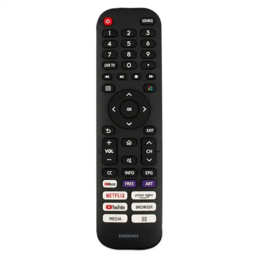 REMOTE HISENSE EN2G30H TELEFUNKEN EN2N30H 43AE7000F
