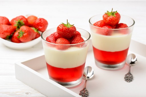 FIT JELLY 35G BEZ CUKRU NÍZKOKALORICKÉ JAHODY INSPORT
