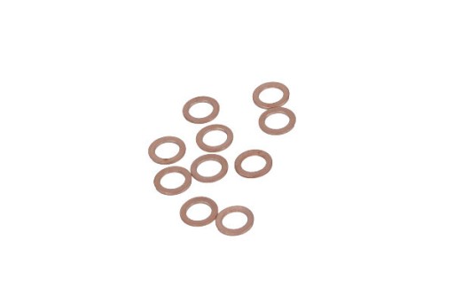 PODLOŽKA, MEDENÉ TESNENIE 6,00 X 10,00 X 1,0