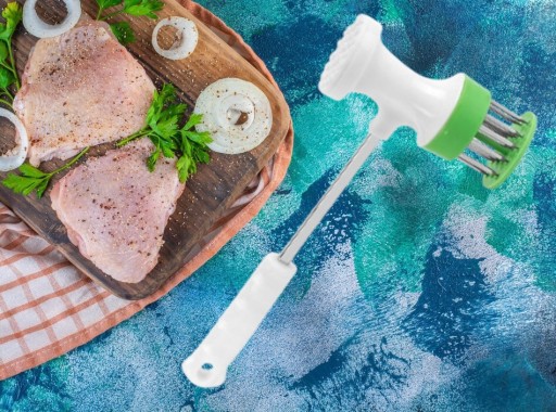 MÄSO PESTER PUNCHER LAMAČ CHOPPER KLADIVO NA TLAČENIE REZNÍČKOV 2v1
