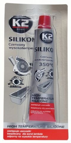 K2-SILIKON ČERVENÝ 85G 350 stupňov