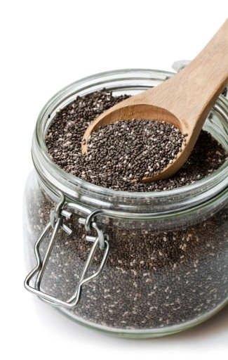 CHIA SEMIENKA 1kg ŠALVIJ ŠPANIELSKA VYSOKÁ KVALITA