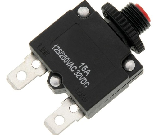 250V 16A MR1 bimetalová viacnásobná poistka
