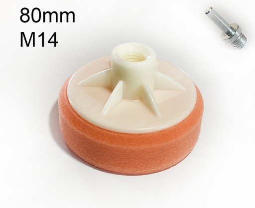 LEŠTIACA HUBKA M14 150mm BIELA Kónická
