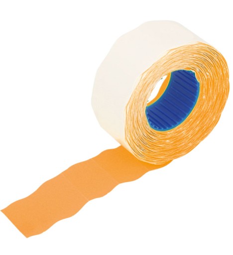 CENOVÉ ŠTÍTKY ORANŽOVÁ VLNA 5 KS