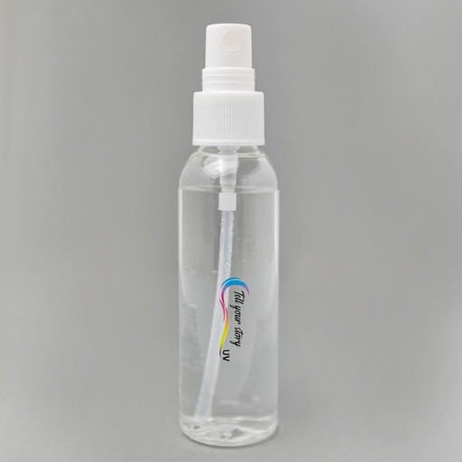 60 ml fľaštička s rozprašovačom, biela