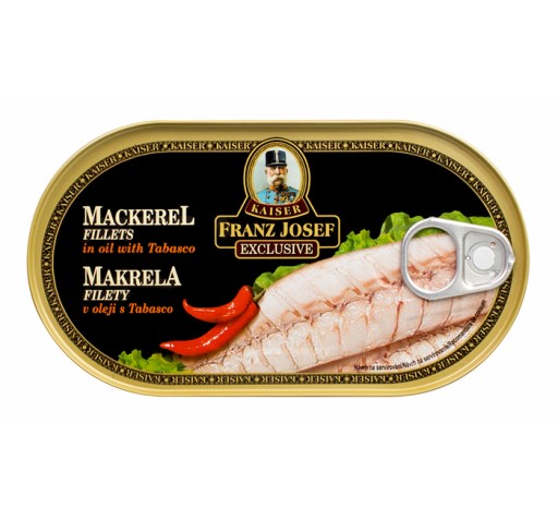 Franz Josef Kaiser filé z makrely s Tabascom 170g
