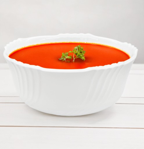 BIELA OPÁLOVÁ MISKA NA ŠALÁT HLBOKÁ MISKA 20CM okrúhla TANIEĽ POLIEV.