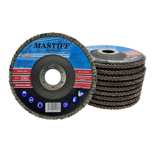 KLAPKOVÝ KOTOUČ NA BRÚSENIE 125MM P80