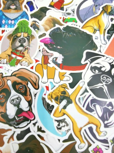 Nálepka Bomba Nálepky Set Dogs Dogs