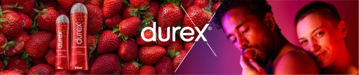 DUREX PLAY STRAWBERRY Intímny gélový lubrikant 50 ml Sladká chuť Hydratácia