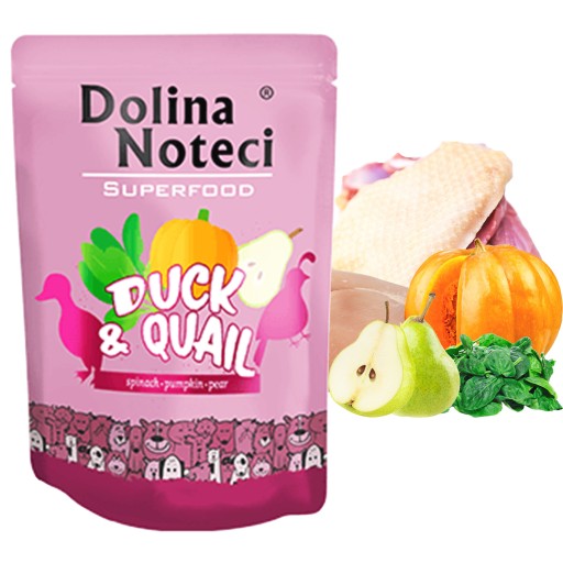 DOLINA NOTECI SUPERFOOD Krmivo pre psov Kačica 300g