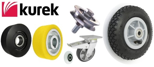 Zaoblená plastová rolka, priemer 30 mm, priemer 8