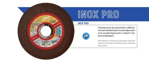 INOX PRO KOVOVÉ REZNÉ KOTÚČE 125 x 1,0