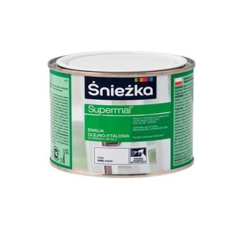 Supermal biela RAL9003 0,4L