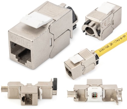 DIGITUS Keystone RJ45 STP zásuvka, kat